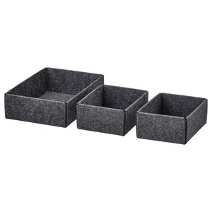 {{photo.Alt || photo.Description || 'UPPDATERA, коробка, набор из 3 шт., серый'}}