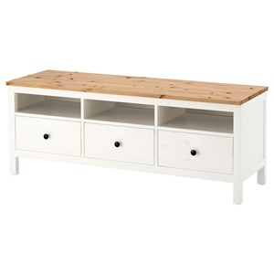 {{photo.Alt || photo.Description || 'HEMNES, Тумба под ТВ, белая морилка/светло-коричневый'}}