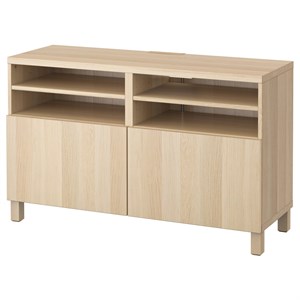{{photo.Alt || photo.Description || 'BESTÅ, Тумба под ТВ с дверцами, под беленый дуб/Лаппвикен/Стуббарп под беленый дуб'}}