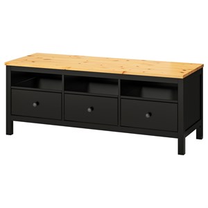 {{photo.Alt || photo.Description || 'HEMNES, Тумба под телевизор, черно-коричневый/светло-коричневый'}}