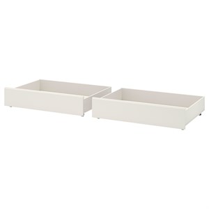 FÅGELFJÄLLET, ящик для хранения кровати, комплект из 2 шт., кремовый 306.185.38