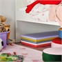 PLUFSIG, складной спортивный коврик, красный/сиреневый 706.208.84
