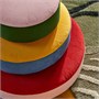 GREJSIMOJS, напольная подушка, комплект из 3 шт., штабелируемая/разноцветная 706.020.12