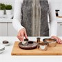 LÄTTBAKAD, формочки для печенья, набор из 5 шт., серебристый цвет 704.801.62