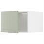 METOD, верхний шкаф, белый/Стенсунд светло-зеленый 195.824.23