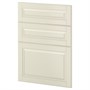 METOD, 3 фасада для посудомоечной машины, Bodbyn Off-white 395.604.63