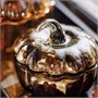 HÖSTAGILLE, миска с крышкой, зелено-коричневая 206.305.45