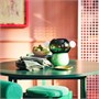 IKEA PS 2026, ваза, стекло/зеленый/белый 506.185.61