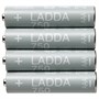 LADDA, аккумуляторная батарея HR03 AAA 1,2 В. 705.098.20