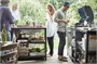 GRILLSKÄR, кухонный остров с полкой, черный/нержавеющая сталь для улицы 804.889.16