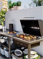 GRILLSKÄR, кухня с барбекю на углях, летняя, нержавеющая сталь 494.003.89