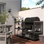 GRILLSKÄR, кухня с барбекю на углях, летняя, нержавеющая сталь 494.003.89