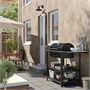 GRILLSKÄR, барбекю на углях с приставным столиком, нержавеющая сталь/для улицы 195.046.23