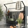 GRILLSKÄR, задняя панель для летней кухни, черная 505.231.72