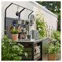 GRILLSKÄR, задняя панель для летней кухни, черная 505.231.72