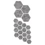 TRIXIG, Наклейки для защиты пола, набор из 20 шт., серые 605.732.27