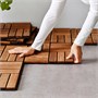 RUNNEN, настил пола, открытый, коричневый 302.342.29