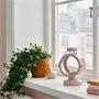 FLODSVALA, фонарь для tealight, внутренний/наружный, бледно-розовый 606.093.54
