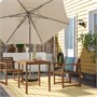 NÄMMARÖ, стол+ 2 стула с подлокотниками, открытый, светло-коричневый цвет 995.445.78