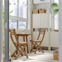 ASKHOLMEN, стол f настенный+ 2 складных стула, открытый 195.299.87