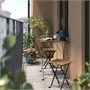 TÄRNÖ, стол и 2 табурета, открытый, складной/складной 896.214.97