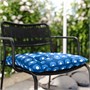 LÄCKÖ, стул с подлокотниками, открытый, темно-серый/Klösan dark blue 395.763.03