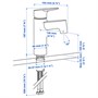 MAJSJÖN, Смеситель для ванной комнаты верхний рычаг, хромированный 806.102.38