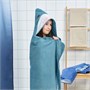 BLÅVINGAD, полотенце с капюшоном, в форме акулы/серо-голубой 705.284.42