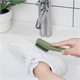 PEPPRIG, Щетка для обуви 2 в 1 со скребком, зеленая/желтая 305.676.09