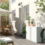 SUNDSÖ, шкаф, грязно-белый на открытом воздухе/в помещении 305.841.85