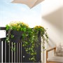 VITLÖK, цветочная коробка с держателем, in/outdoor/anthracite 506.120.12
