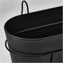 VITLÖK, цветочная коробка с держателем, in/outdoor/anthracite 506.120.12