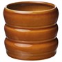 HASSELBUKETT, растительный горшок, внутренний/наружный/коричнево-желтый 606.218.22