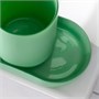 GANSJÖN, Комплект из 3 предметов для ванной, светло-зеленый 506.054.60