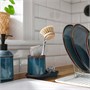 TVÅLSJÖN, Набор для ванной комнаты, 3 предмета, синий 706.376.10