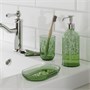 GROSSJÖN, Набор для ванной комнаты, 3 предмета, зеленый 905.946.81