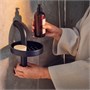 BÄSINGEN, полочка для душа, антрацит 905.959.92