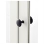 HEMNES, высокий шкаф с зеркальной дверцей, белый 102.176.69