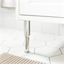 ALMAÅN, ножка, нержавеющая сталь/блестящая 905.429.65