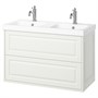 TÄNNFORSEN / ORRSJÖN, умывальник с ящиками/раковина/краны, белый 295.899.85