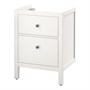 HEMNES, умывальник с 2 ящиками, белый 802.176.61