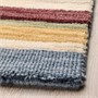ELLJUSSPÅR, ковер, низкий ворс, разноцветный/полосатый, ручная работа 205.414.79