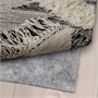 TANNISBY, ковер, безворсовый, ручная работа/серо-черный 205.001.48