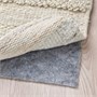BRÖNDEN, ковер, низкий ворс, ручная работа бежевый 105.329.32