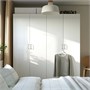 PAX / FORSAND, шкаф-купе, белый/белый 495.010.34