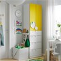 LASTARE, комбинация гардероба, белый/желтый 796.038.18