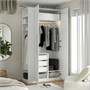 PAX / FARDAL, Комбинация гардероба, белый глянцевый белый/белый 796.302.75