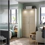 PAX / BERGSBO, комбинация гардероба, серо-бежевый/серо-бежевый 894.298.52