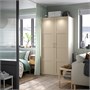 PAX / BERGSBO, комбинация гардероба, серо-бежевый/серо-бежевый 995.622.04