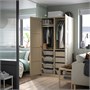 PAX / BERGSBO, комбинация гардероба, серо-бежевый/серо-бежевый 995.622.04